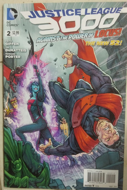 Justice League 3000 #4 By Keith Giffen