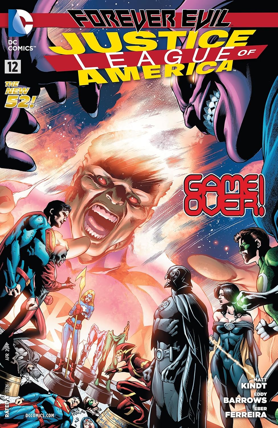 Justice League of America (2013-2015) #12 By Geoff Johns