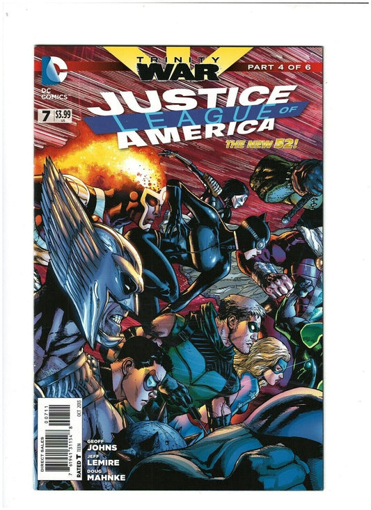 Justice League of America #7 By Geoff Johns