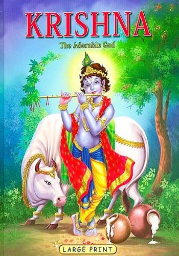 Large Print- Krishna The Adorable God By Om Books Editorial Team    online second hand books