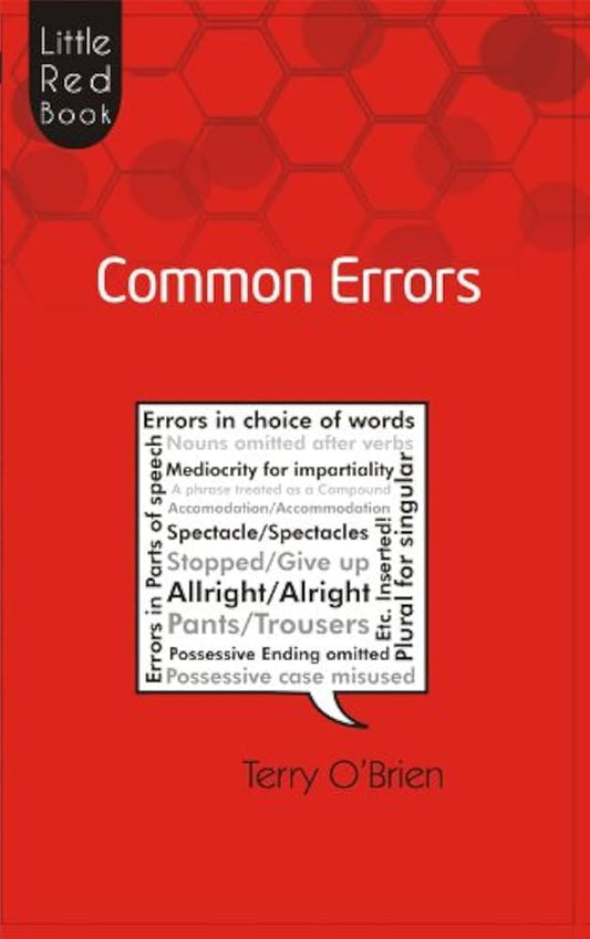 Little Red Book of Common Errors By Terry O'Brien