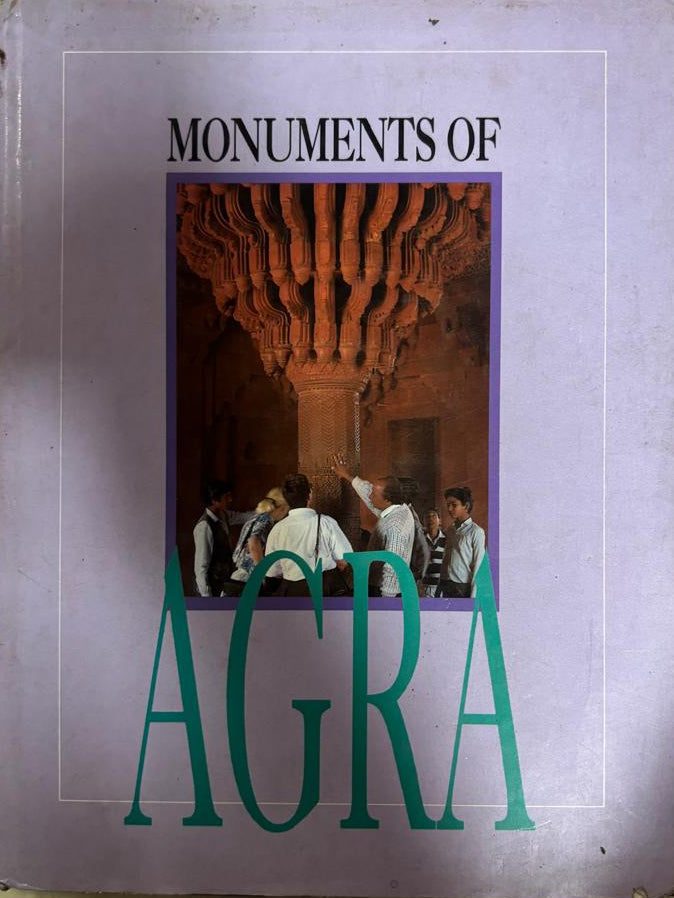 MONUMENTS OF AGRA  Hardcover ( Rare )        second hand books online