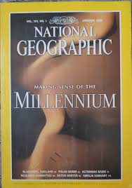 NATIONAL GEOGRAPHIC MAGAZINE  (MAKING SENSE OF THE MILLENNIUM)   second hand books online