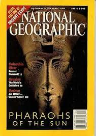 National Geographic Magazine  (Pharaohs of the Sun)   second hand books online