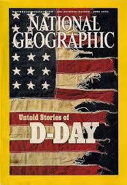 National Geographic Magazine   (Untold Stories of D-DAY)    online second hand books