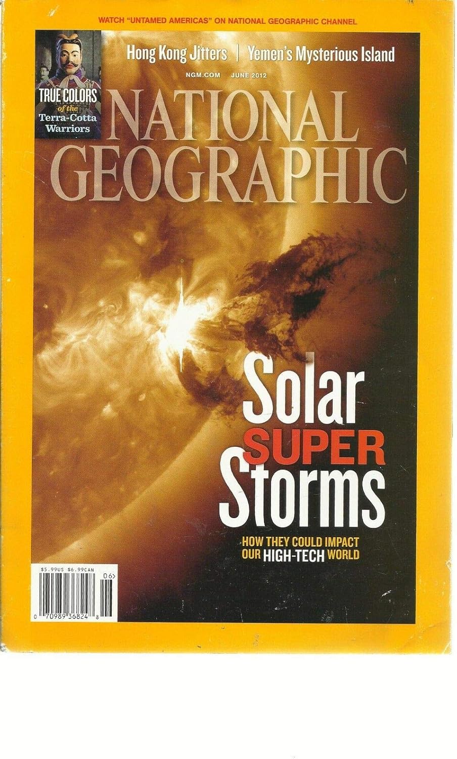 National Geographic Single Issue Magazine 'Solar Super Storms' June 2012      second hand books online