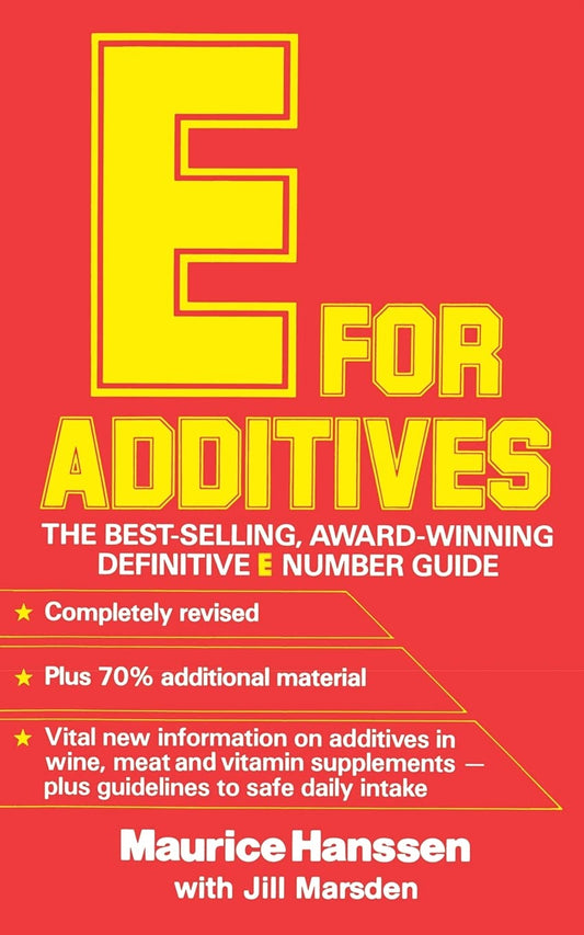 New E for Additives By Maurice Hanssen
