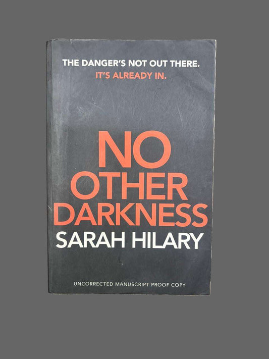 No Other Darkness By Sarah Hilary