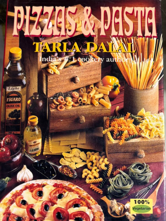 PIZZAS & PASTA By TARLA DALAL India's #1 cookery author  online second hand books
