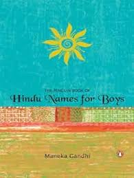 Penguin Book Of Hindu Names For Boys By  Menka Gandhi