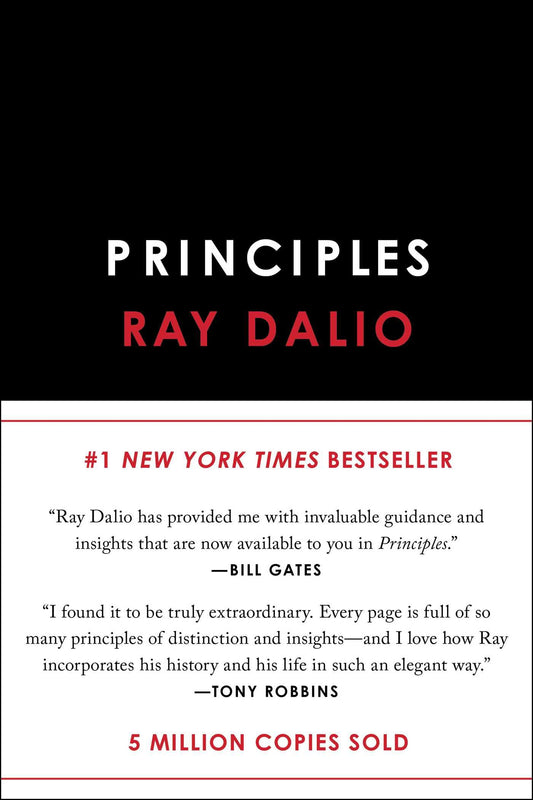 Principles Book Hardcover by Ray Dalio