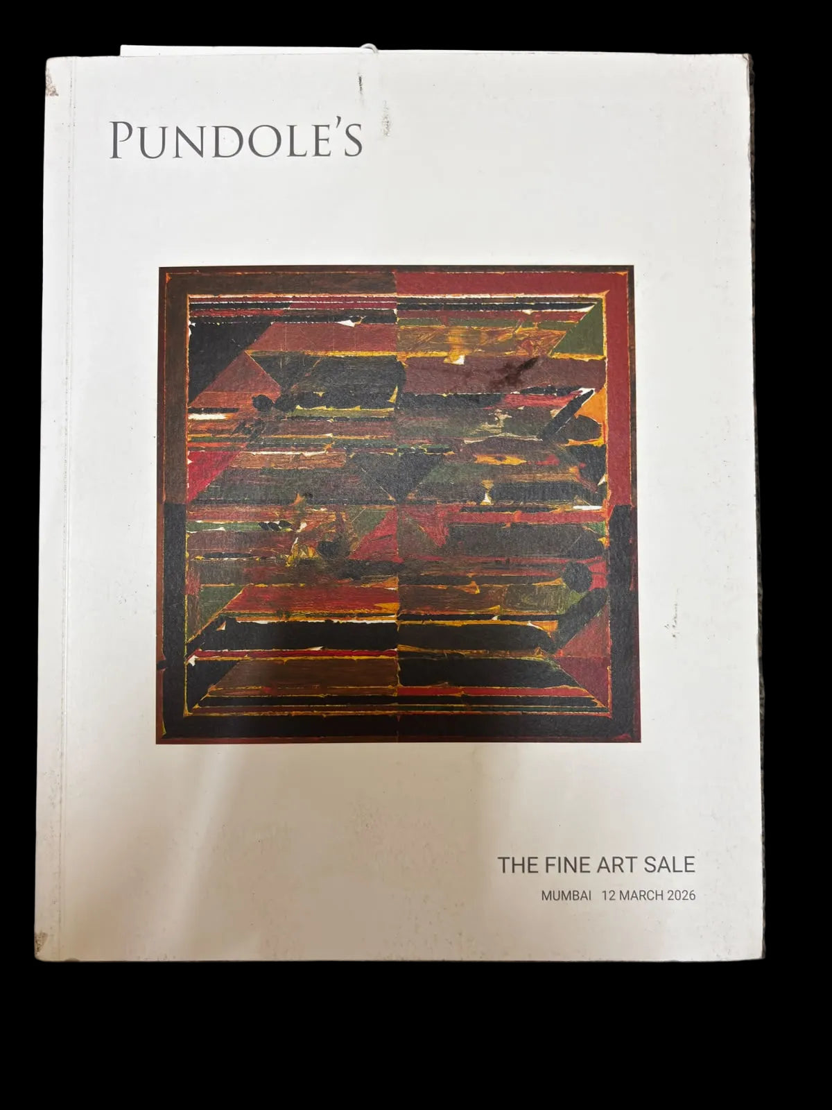 Pundole's Auction Catalog - The Fine Art Sale (Mumbai, 12 March 2026) | Featuring S.H. Raza