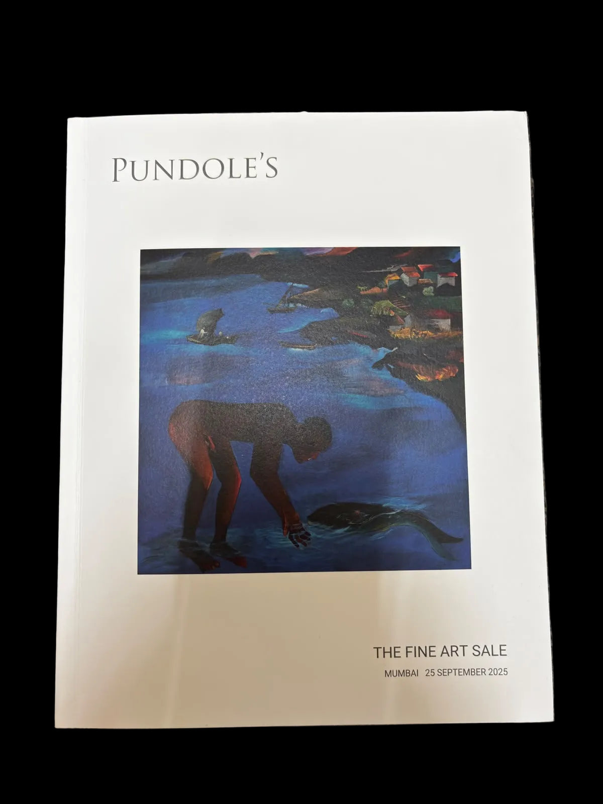 Pundole's 'The Fine Art Sale' Auction Catalogue (Mumbai, 25 September 2025) – Rare Collector's Edition