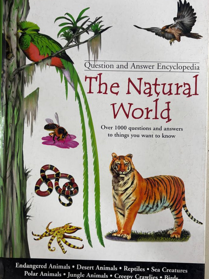 Question and Answer Encyclopedia The Natural World Over 1000 questions and answers to things you want to know online second hand books