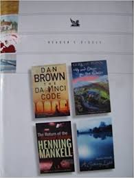 READER'S DIGEST SELECT  4 in 1 EDITIONS - THE DA VINCI CODE, Up and Down in the Dales by Gervase Phinn, The Return of the Dancing Master by Henning Mankell,  A Gathering Light by Jennifer Donnelly Hardcover