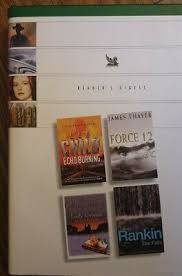 Reader's Digesst Condensed Books; Echo Burning; Force 12; the Observatory; the Falls Hardcover - 2001 by Lee Child; James Thayer; Emily Grayson; Ian Rankin    second hand books online 
