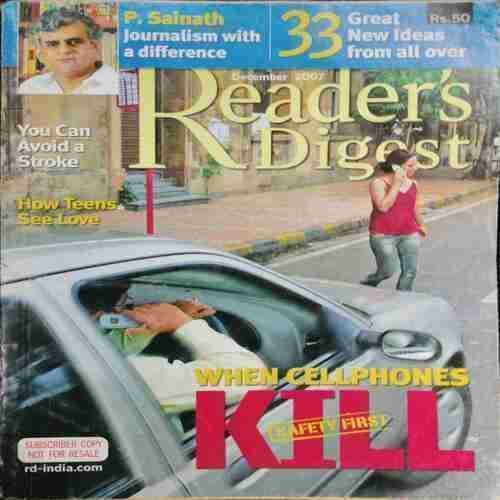 Reader’s Digest . Edition :- ( December 2007 )