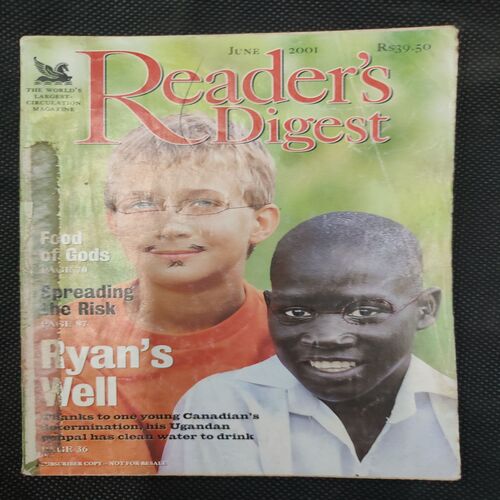 Reader’s Digest . Edition :- ( June – 2001 )