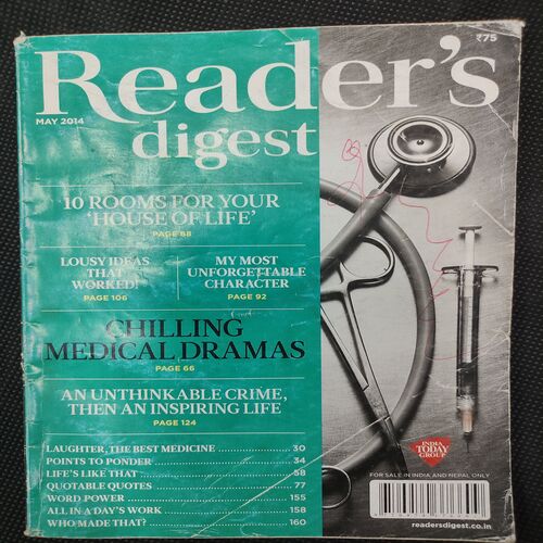 Reader’s Digest . Edition :- ( May – 2014 ) 