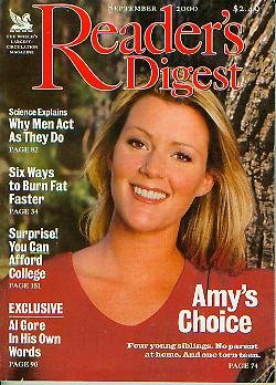 Reader’s Digest . Edition :- ( September 2000)