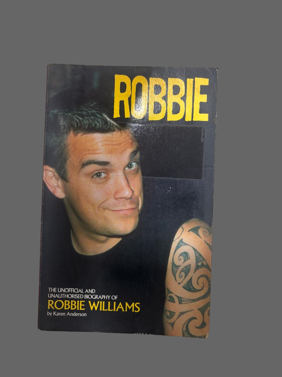 Robbie Risner Book Robbie: The Unofficial Biography of Robbie Williams By Karen Anderson ...