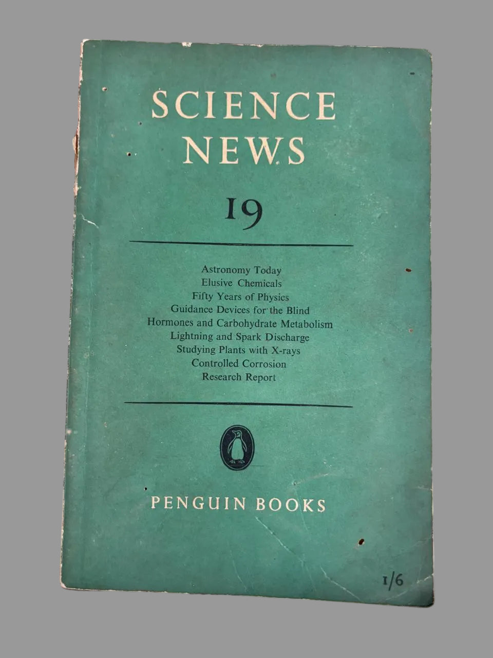 SCIENCE NEWS 19 By PENGUIN BOOKS  online second hand books