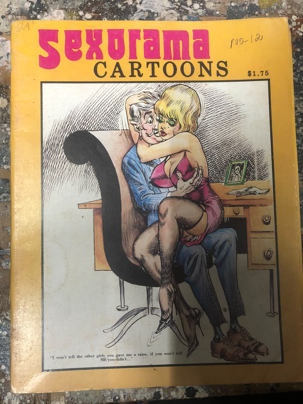 Sexorama Cartoons - no 12  vintage adult humor magazine