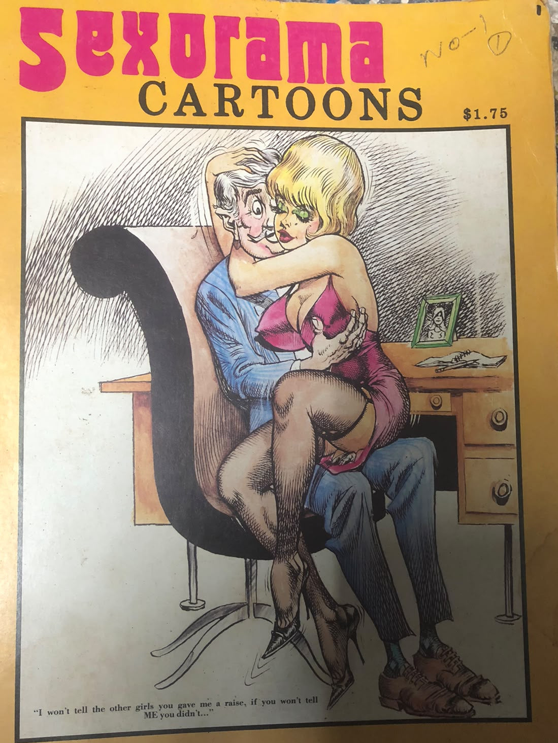 Sexorama Cartoons - no 1  vintage adult humor magazine