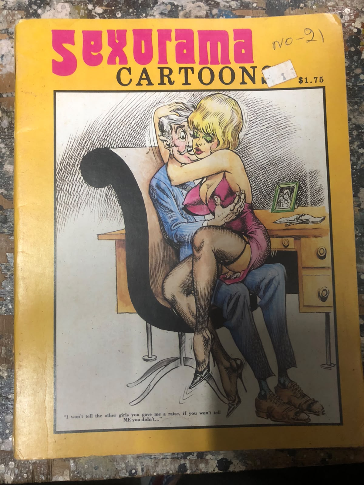 Sexorama Cartoons - no 21  vintage adult humor magazine