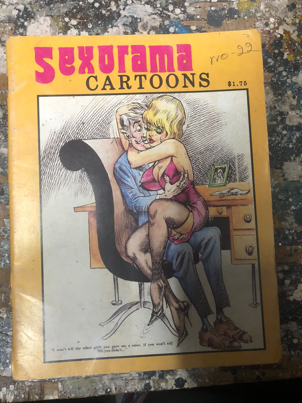 Sexorama Cartoons - no 22  vintage adult humor magazine