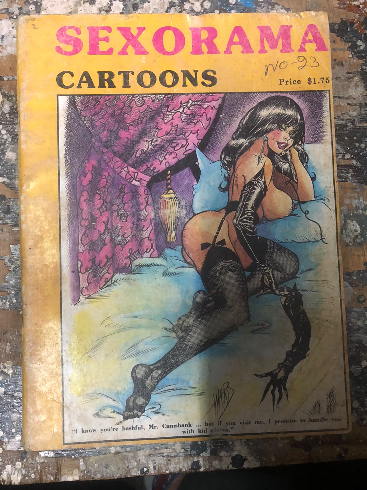 Sexorama Cartoons - no 23  vintage adult humor magazine
