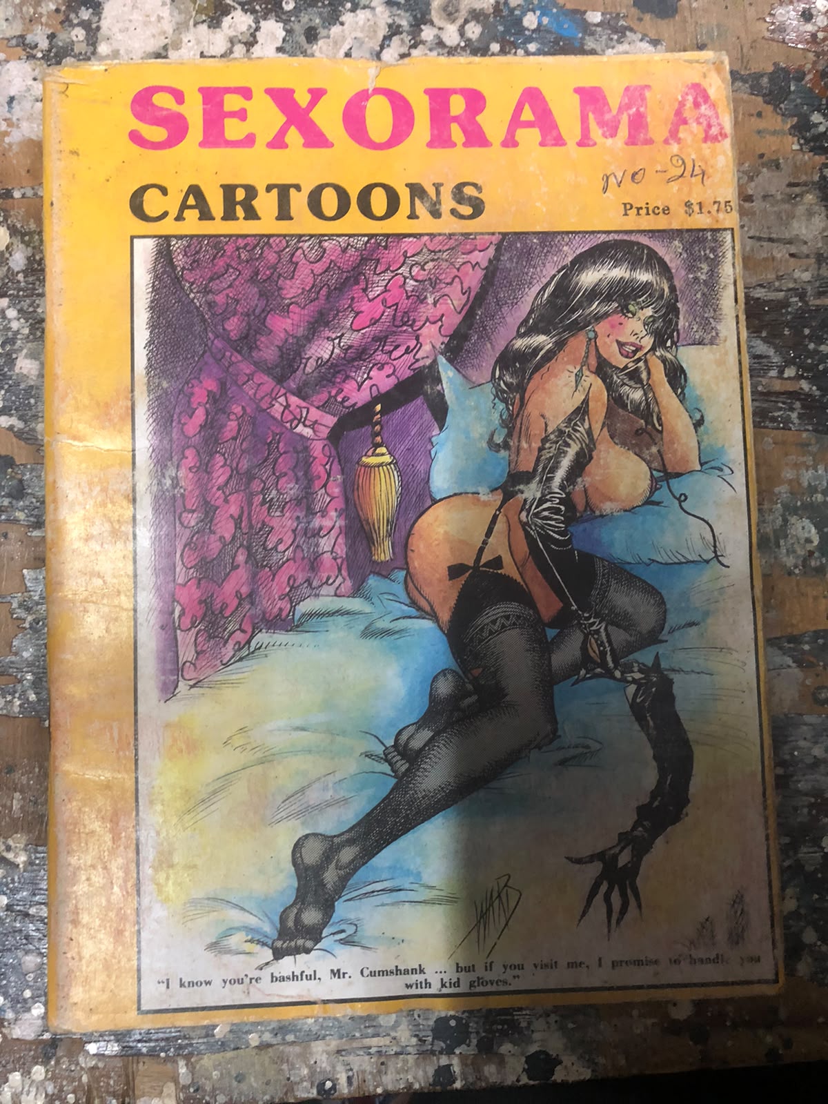 Sexorama Cartoons - no 24  vintage adult humor magazine