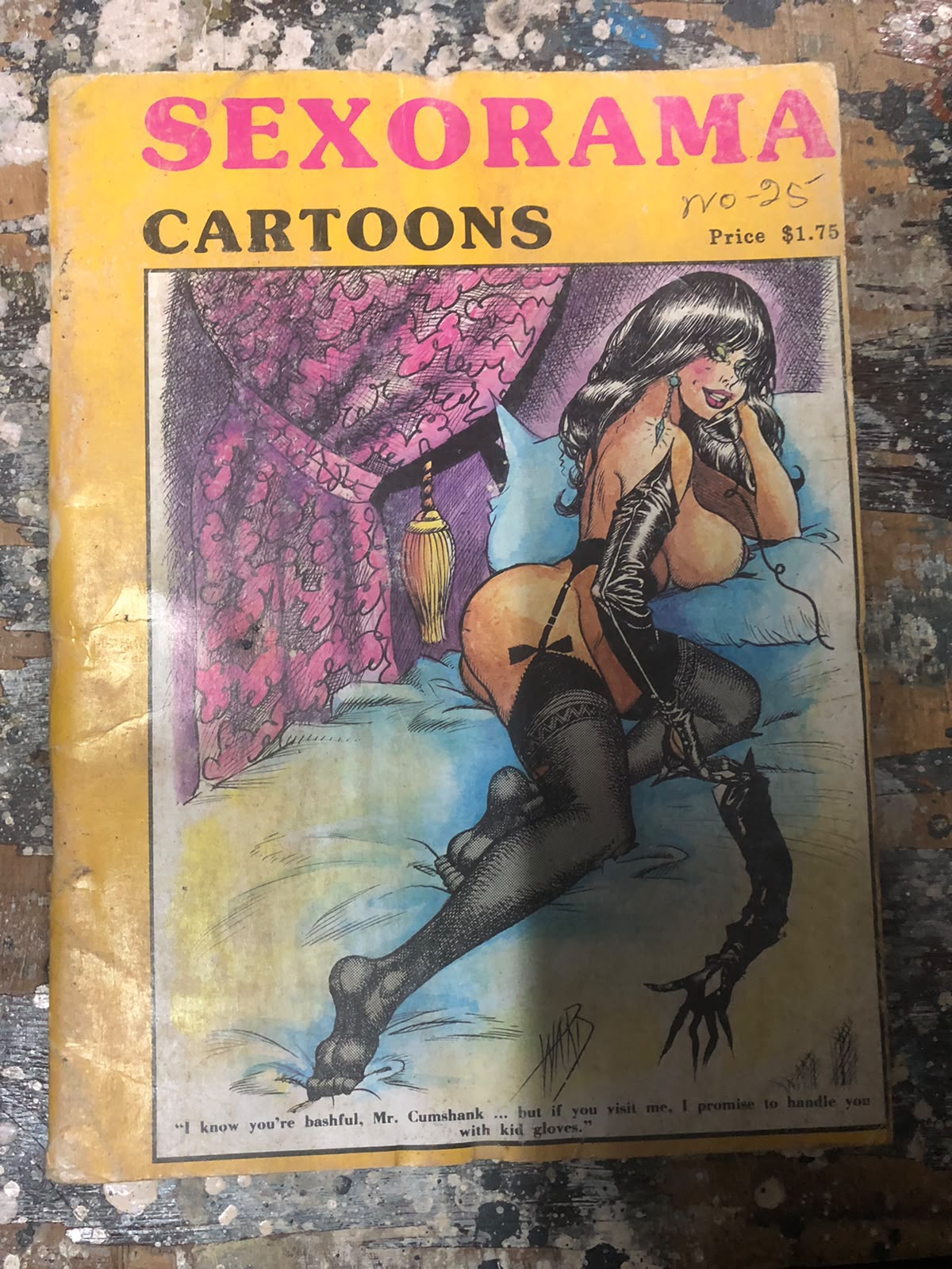 Sexorama Cartoons - no 25  vintage adult humor magazine