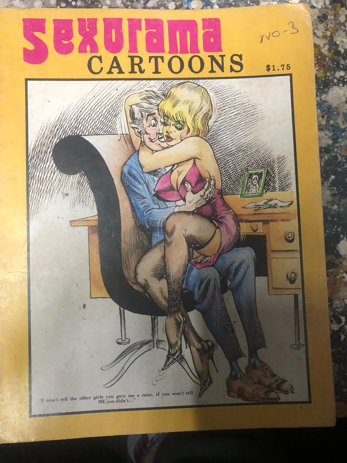 Sexorama Cartoons - no 3  vintage adult humor magazine