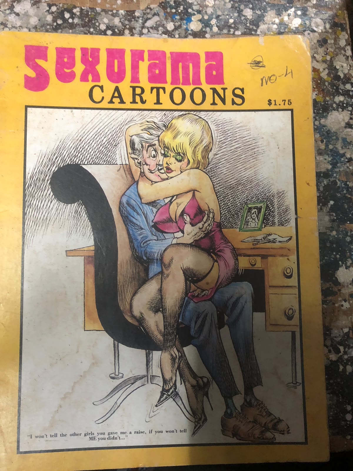 Sexorama Cartoons - no 4  vintage adult humor magazine