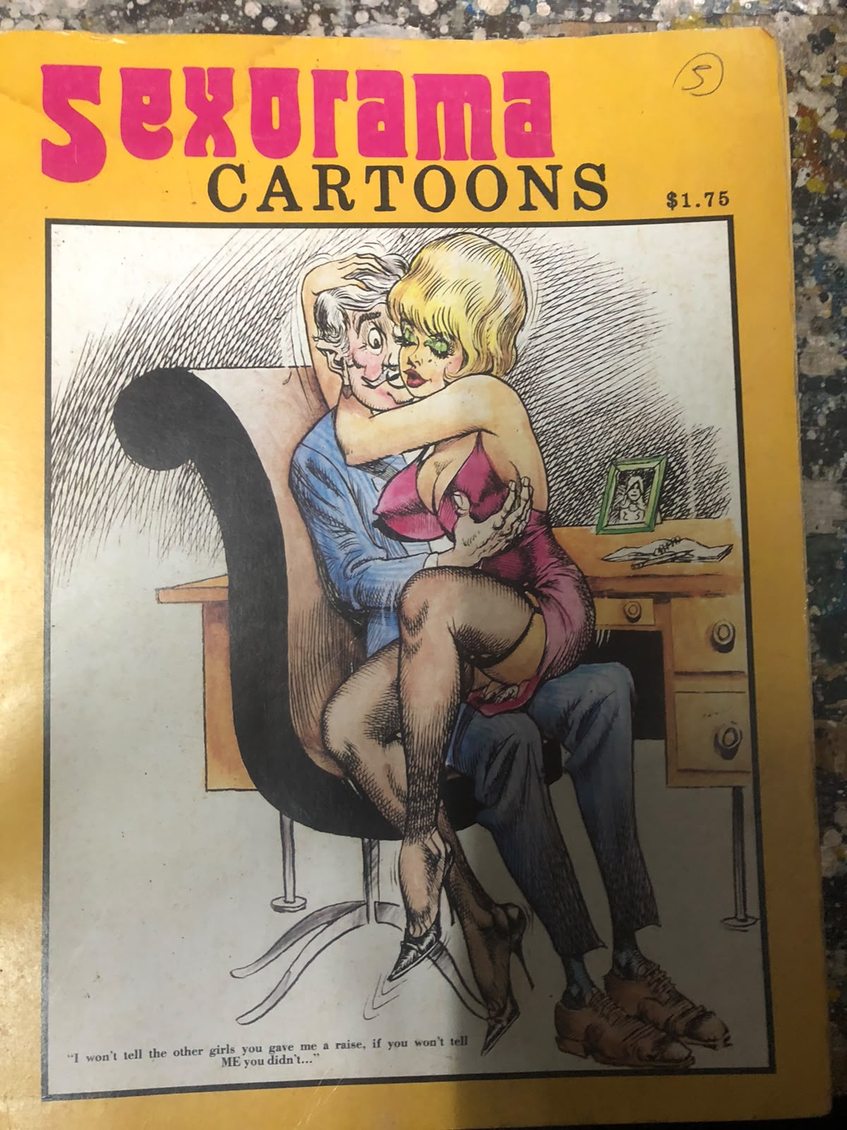 Sexorama Cartoons - no 5  vintage adult humor magazine