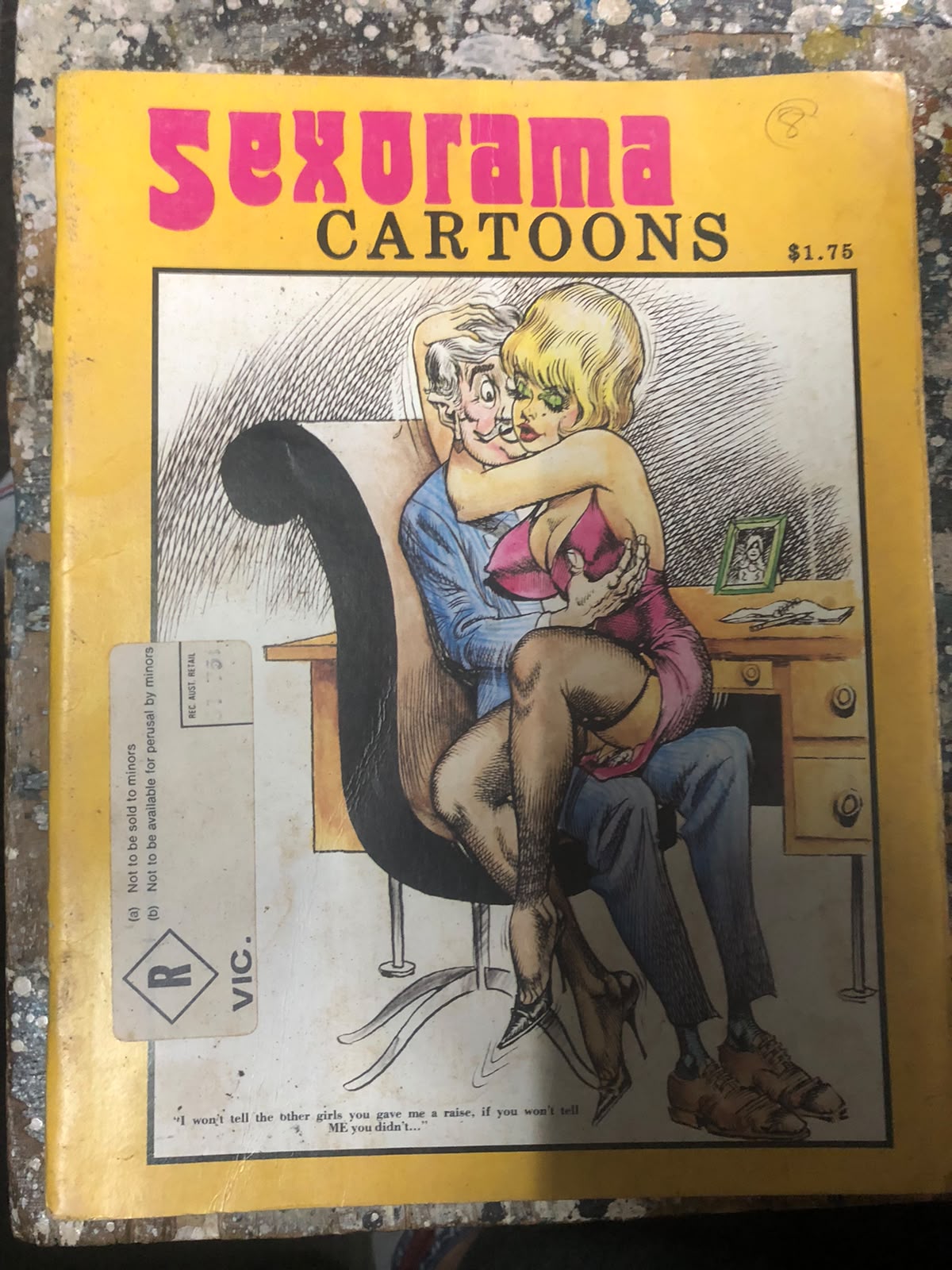 Sexorama Cartoons - no 8  vintage adult humor magazine