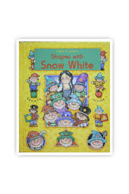 Shapes with Snow White (Look and Learn) Hardcover by Janet Alison Brown