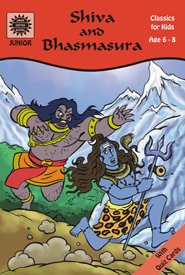 Shiva and Bhasmasura By Vijita Mukherjee