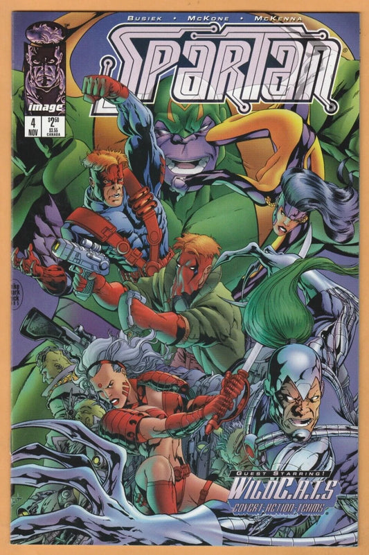 Spartan #4 By Kurt Busiek