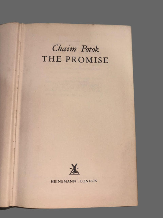 THE PROMISE By Chaim Potok (Rare)