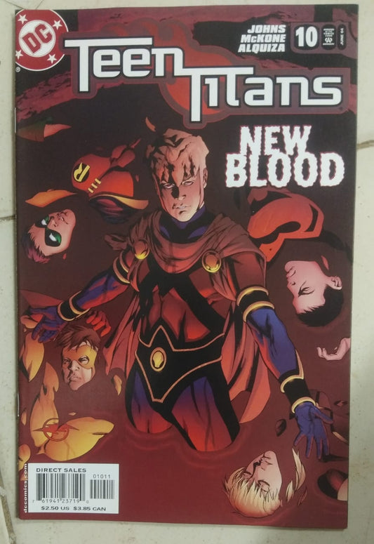 Teen Titans #10New Blood By Geoff Johns