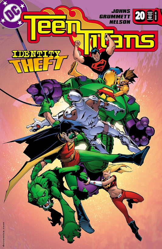 Teen Titans (2003-2011) #20 By Geoff Johns