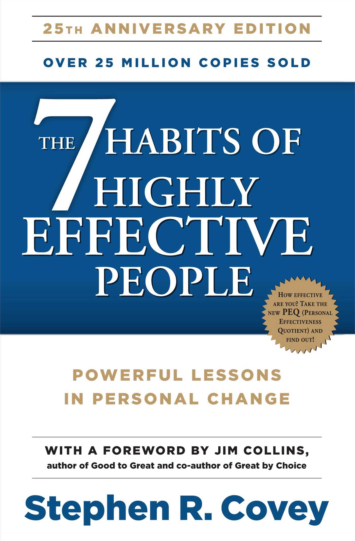 The 7 Habits of Highly Effective People Paperback by Stephen Covey