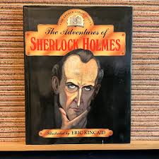 The Adventures of Sherlock Holmes Hardcover By Sir Arthur Conan Doyle online second hand books