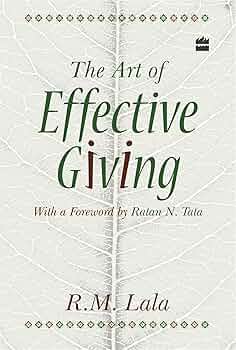 The Art of Effective Giving: Widening the Circle Hardcover By R.M. Lala    second hand books online
