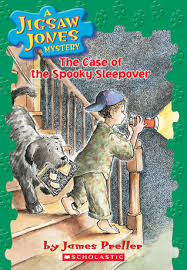 The Case of the Spooky Sleepover (A Jigsaw Jones Mystery) Paperback by James Preller