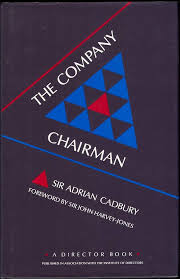 The Company Chairman Hardcover By Sir Adrian Cadbury