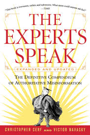 The Experts Speak By Christopher Cerf   online second hand books  