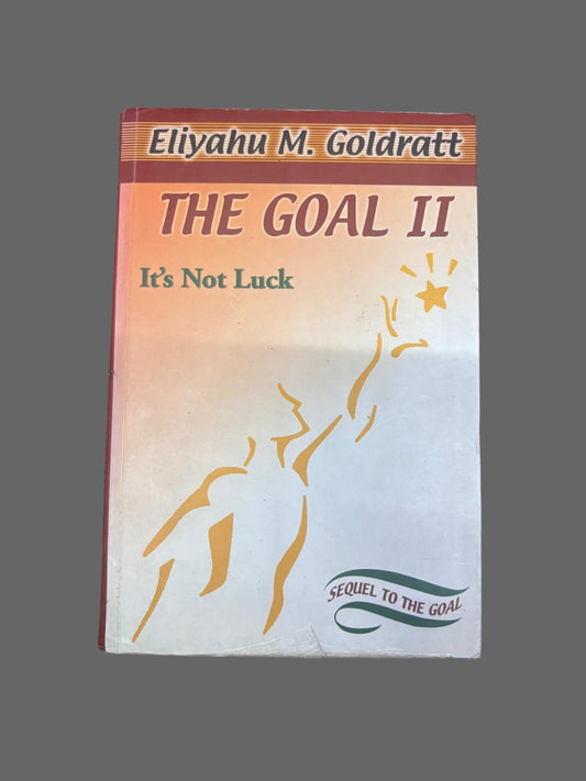 The Goal-2 By Eliyahu M. Goldratt 